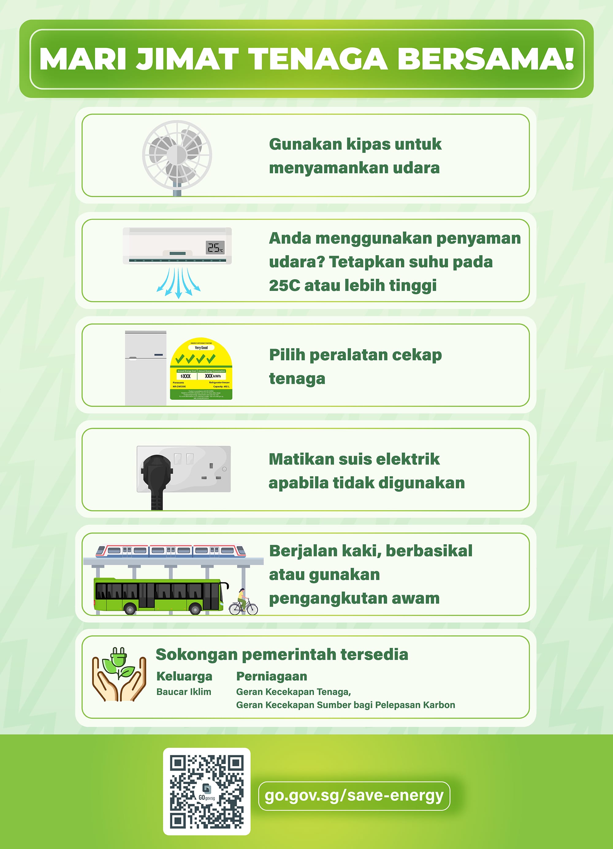 Energy Saving Tips - Malay